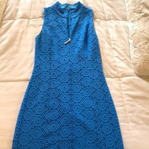 Lily Pulitzer Blue Lace Party Dress